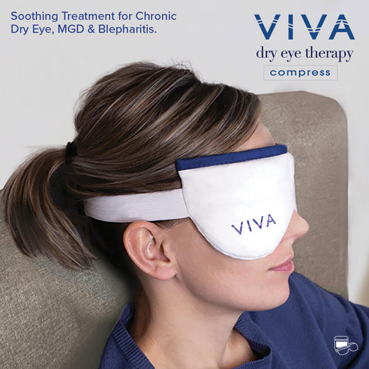 VIVA Heatable Eye Mask - For Dry Eyes