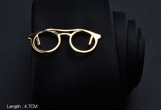 Glasses Tie Clip
