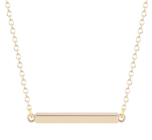 Bar Pendant Necklace