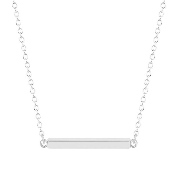 Bar Pendant Necklace