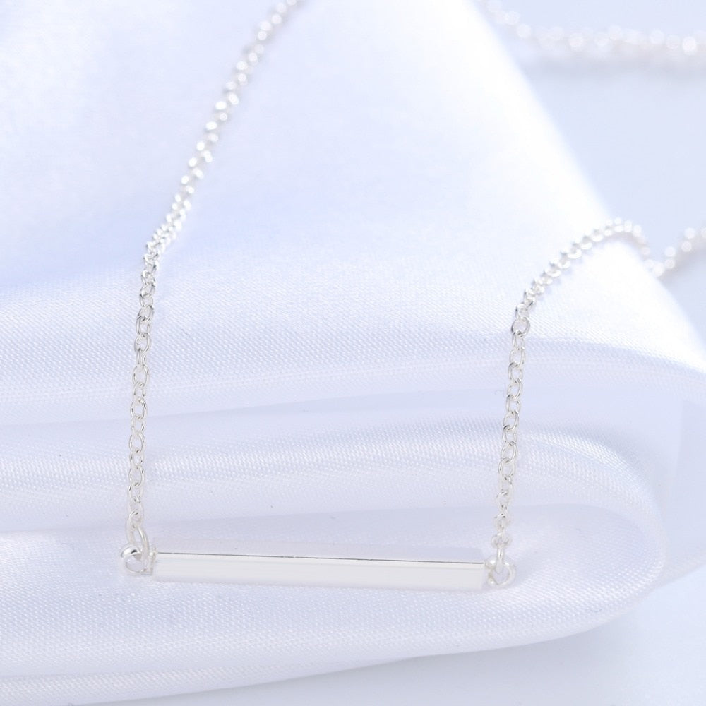 Bar Pendant Necklace