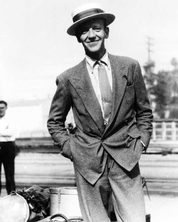 Frank Astaire, a famous television personality. Wears Tie clip tilted. Eye Doctor Gift ideas