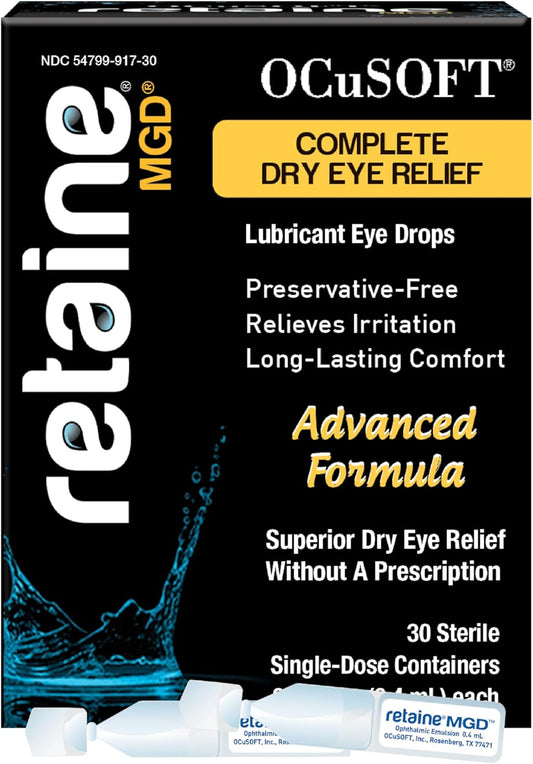 OCuSOFT Retaine MGD Ophthalmic Emulsion - 0.01 Fl Oz (30-pack)