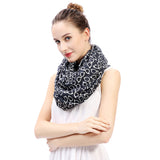 Infinity Scarf  Glasses Print