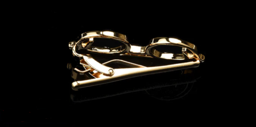 Glasses Tie Clip