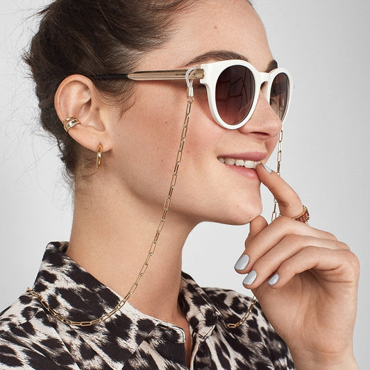 Gold Chain Necklace for Eye Glasses