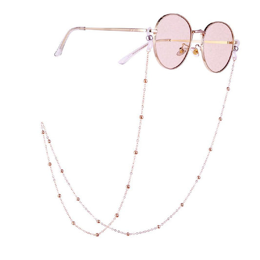 Eye glasses necklace - Beaded Necklace