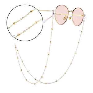 Eye glasses necklace - Beaded Necklace