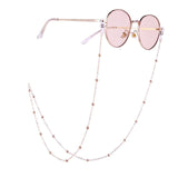 Eye glasses necklace - Beaded Necklace