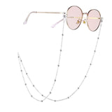 Eye glasses necklace - Small Pearls Chain