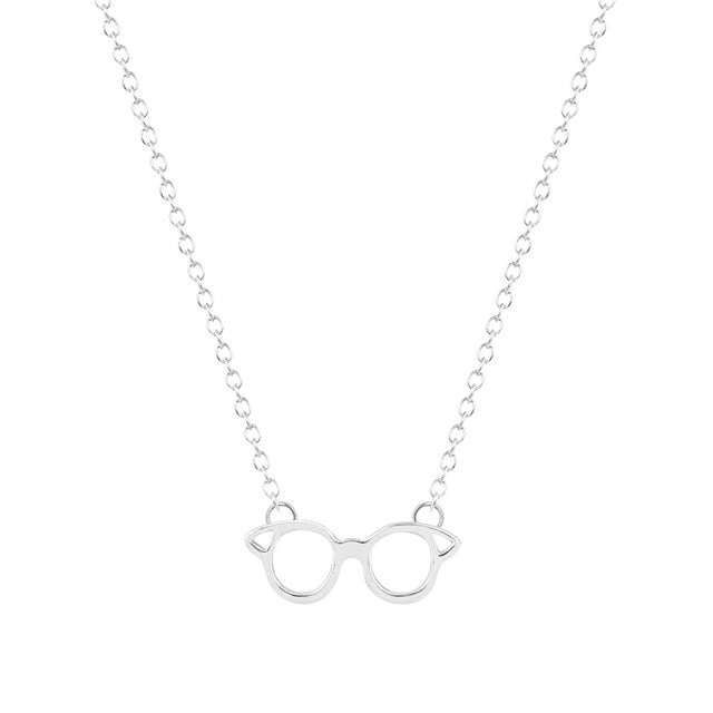 Eyeglasses Pendant Necklace