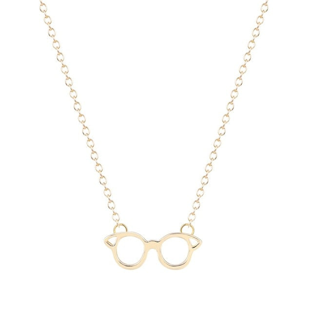 Eyeglasses Pendant Necklace