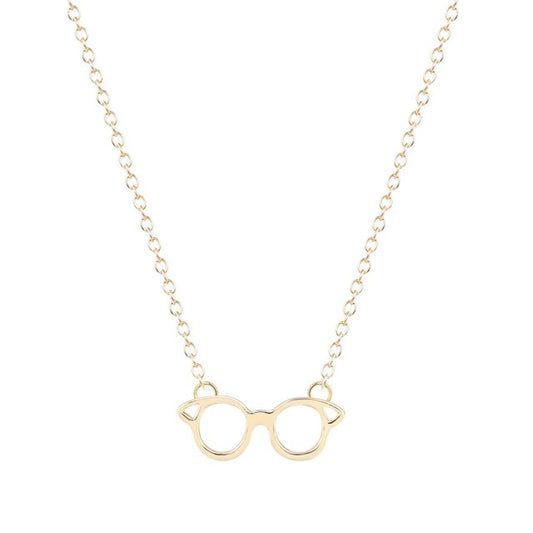Eyeglasses Pendant Necklace