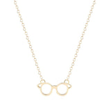 Eyeglasses Pendant Necklace