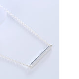 Bar Pendant Necklace