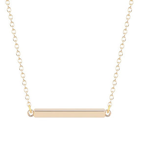 Bar Pendant Necklace