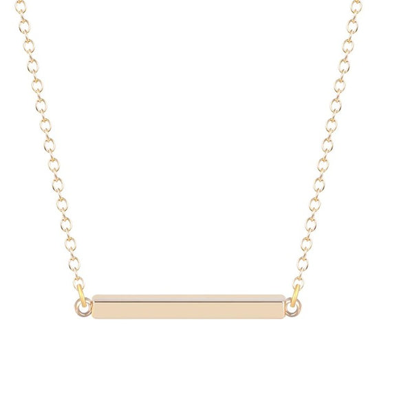 Bar Pendant Necklace