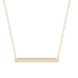 Bar Pendant Necklace