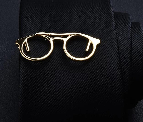 Glasses Tie Clip