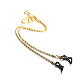 Eye glasses Corded Chain Necklace